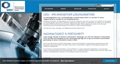 Desktop Screenshot of lidu.de